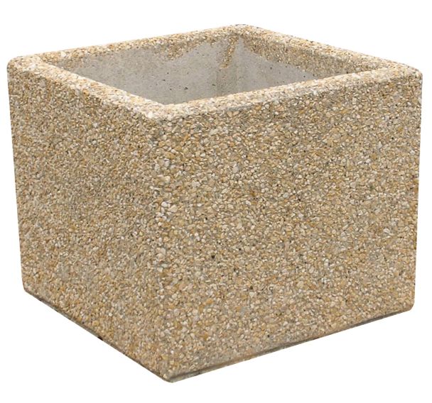 Jardinière béton carré - Manutan Expert