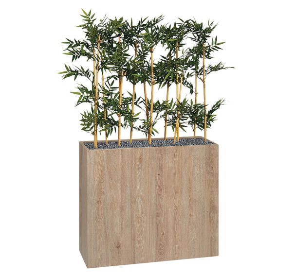 Jardinière bois BOSCO Bambous