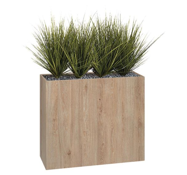 Jardinière bois BOSCO Graminées