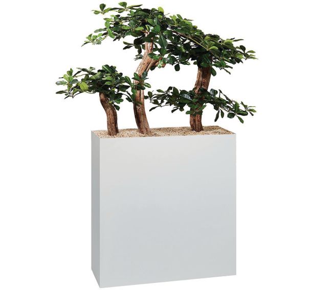 Jardinière métal sur patins hauteur 90 cm Bonzaï