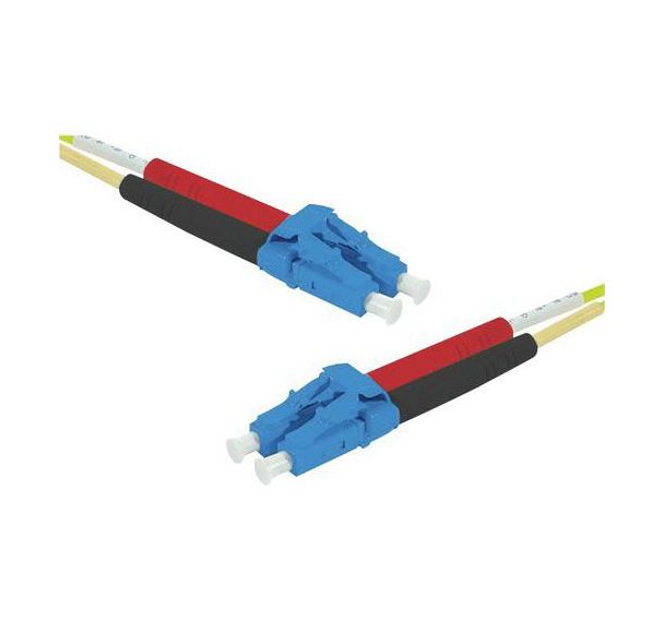 Jarret. opt. dup. 2.0mm monoOS2 9/125 LC-UPC/LC-UPC jaune-2m