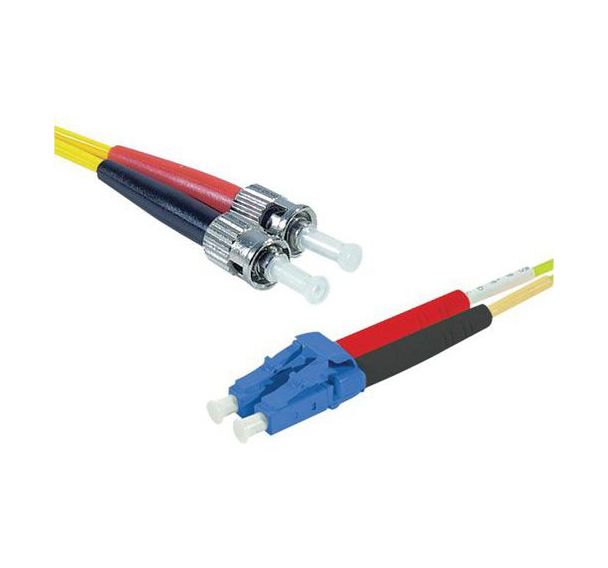 Jarretière duplex 2.0 mm mono OS2 9/125 LC-UPC/ST-UPC 1 m