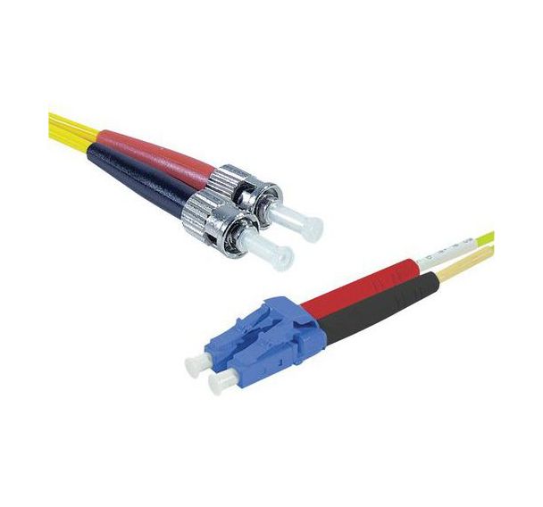 Jarretière duplex 2.0 mm mono OS2 9/125 LC-UPC/ST-UPC 5 m