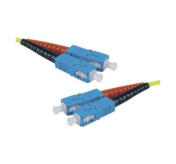 Jarretière duplex 2.0 mm mono OS2 9/125 SC-UPC/SC-UPC 5 m