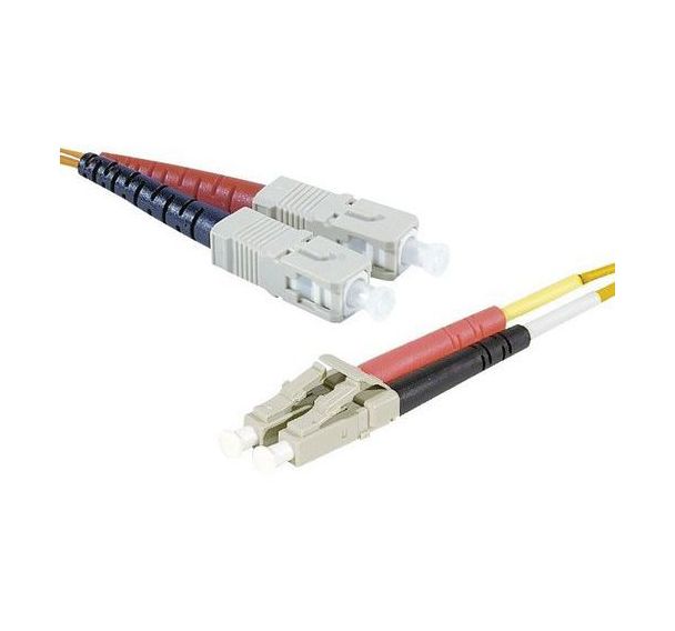 Jarretière duplex 2.0 mm multi OM2 50/125 SC-UPC/LC-UPC 10 m