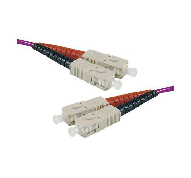 Jarretière duplex 2.0 mm multi OM4 50/125 SC-UPC/SC-UPC 5 m