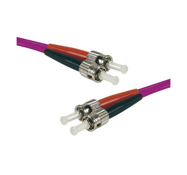 Jarretière duplex 2.0 mm multi OM4 50/125 ST-UPC/ST-UPC 1 m