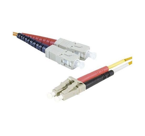 Jarretière duplex 2.0mm multi OM1 62,5/125 SC-UPC/LC-UPC 10m