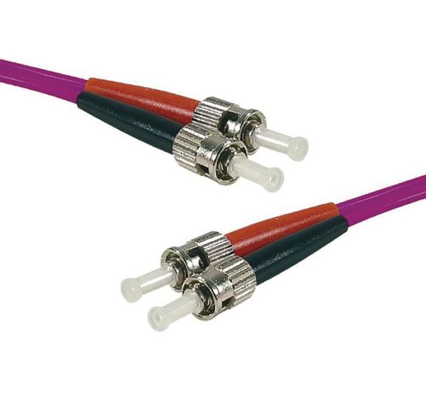 Jarretière optique 15m erika multi OM4 50/125 ST-UPC/ST-UPC