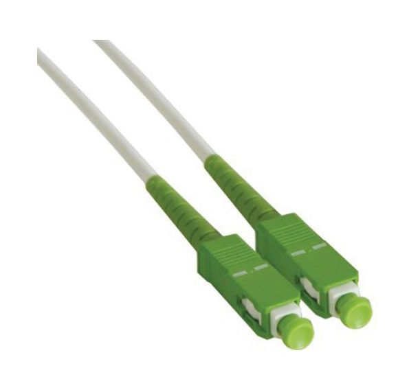 Jarretière simplex mono OS2 9/125 SC-APC/SC-APC blanc - 15 m