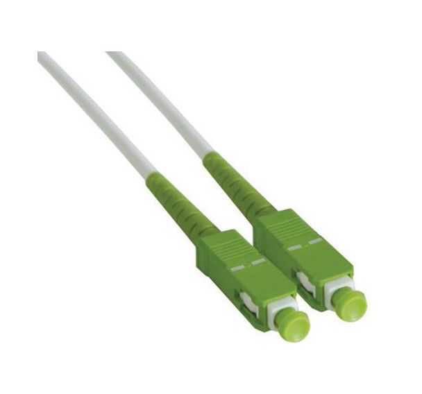 Jarretière simplex mono OS2 9/125 SC-APC/SC-APC blanc - 5 m