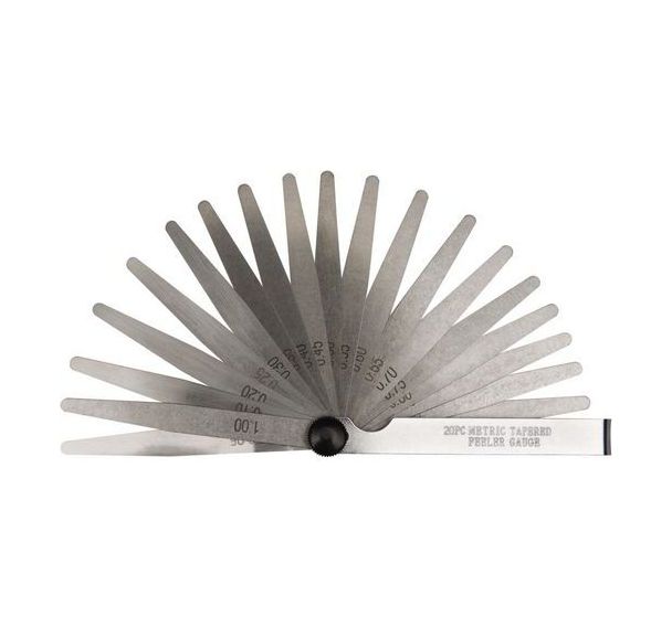 Jauge d'épaisseur 0,05/1mm 13 lames