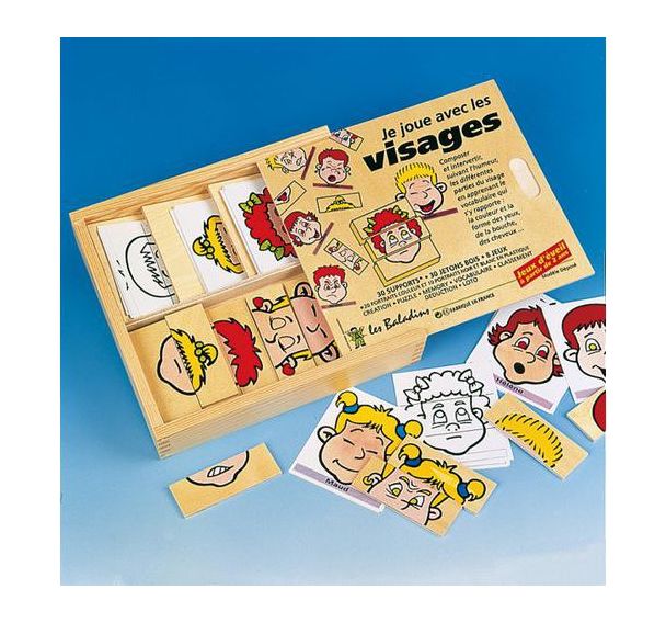Je joue avec les visages