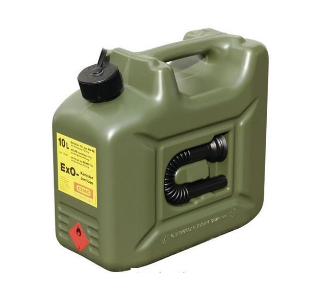 Jerricane ADR PE anti-déflagrant - 10 L - Cemo