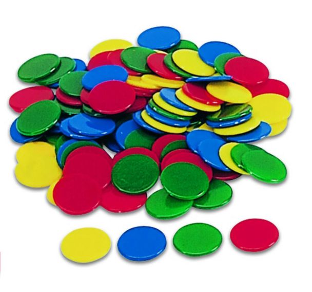 Jetons colorés