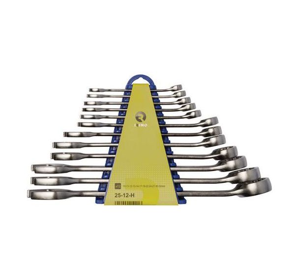 Jeu 12 clés mixtes 10-32mm sur clip