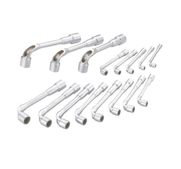 Jeu 16 clés à pipe debouchees 6/12 pans_93-J16