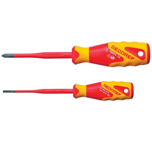 Jeu 2 tournevis VDE VDE2162-2172PH-02