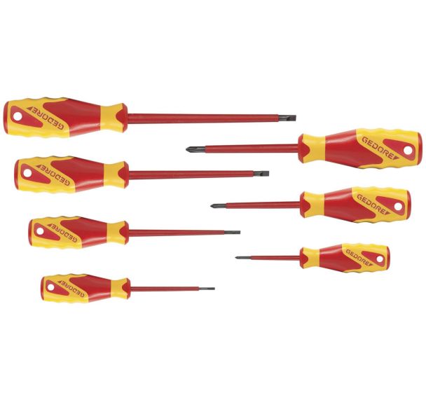 Jeu 7 tournevis VDE VDE2170-2160PH-077