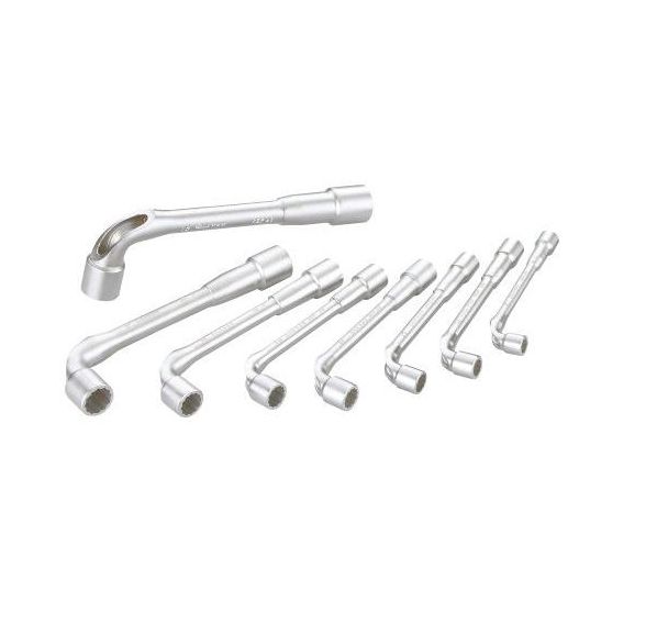 Jeu 8 clés à pipe debouchees 6/12 pans_93-J8