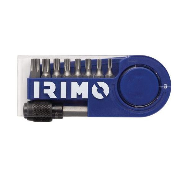 Jeu 9 embouts 1/4" T10-T40