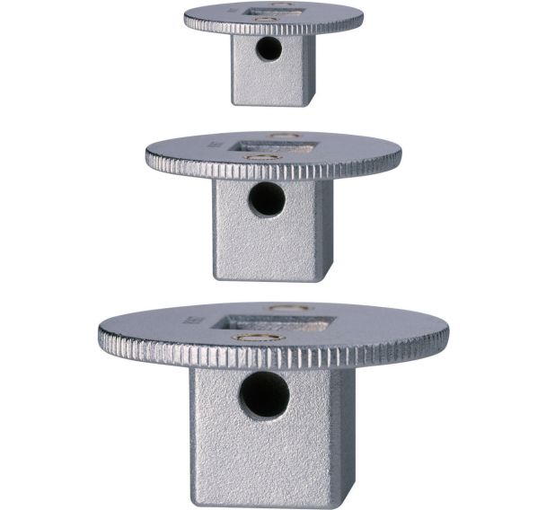 Jeu adaptateurs d'extension plats pour 1/4" 3  pièces