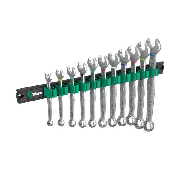 Jeu clés mixtes avec barre magnétique 6003 - Wera
