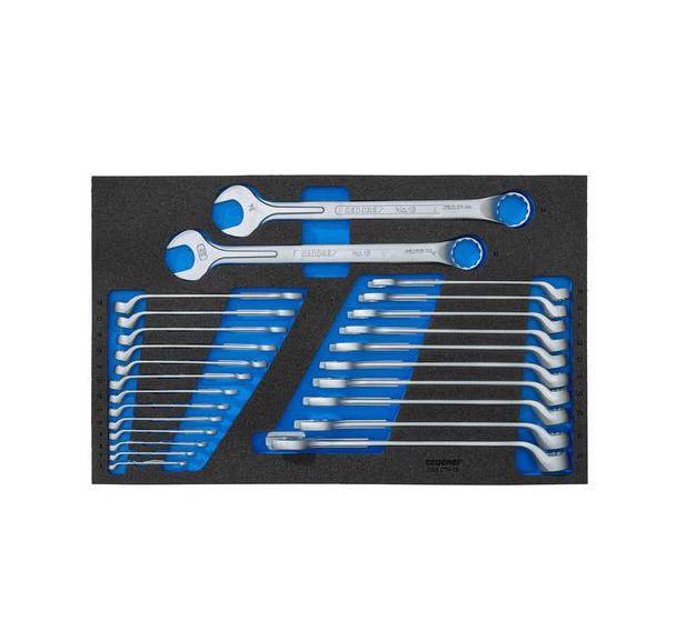 Jeu clés mixtes contre-coudées 25pcs 2005 CT4-1B