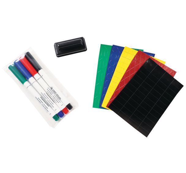 Jeu d'accessoires n 1 pour plannings - Assorti