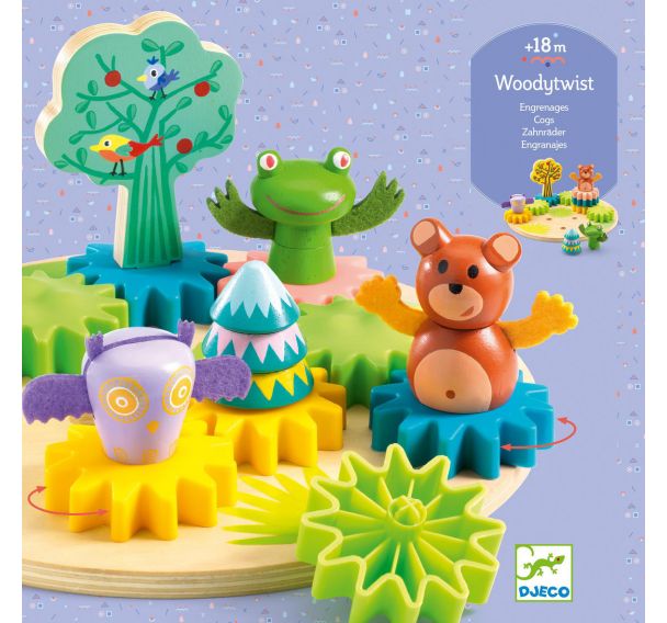Jeu d'engrenages Woodytwist