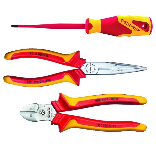 Jeu d'outils VDE 8  pièces en L-BOXX Mini