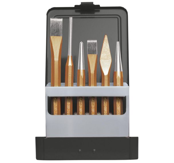 Jeu d'outils de frappe en cassette 6 pcs