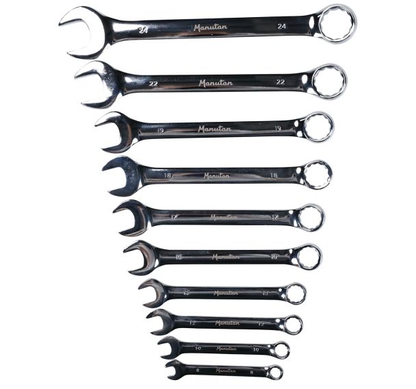 Jeu de 10 clés mixtes - Manutan