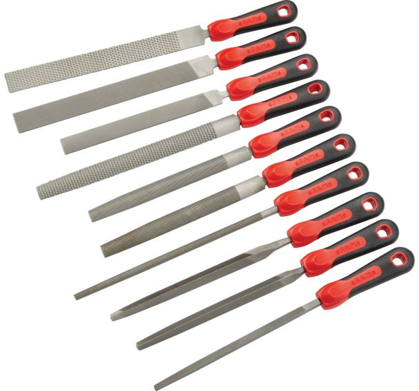 Jeu de 10 limes & rapes emmanchees Réf: LPJ-10