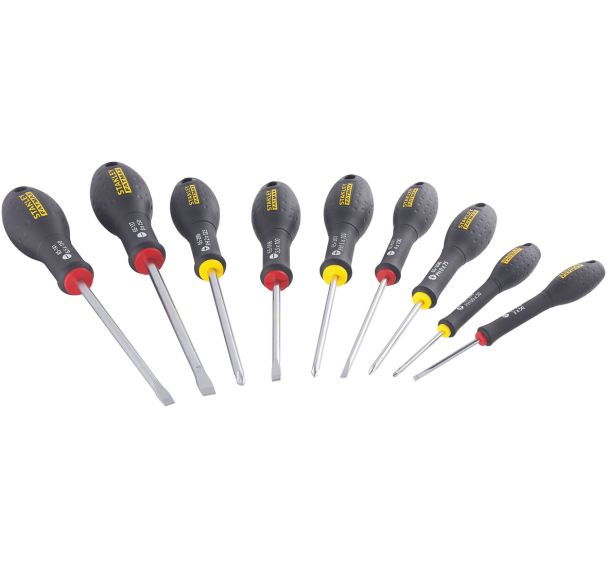 Jeu de 10 tournevis Philips et testeur - Fatmax