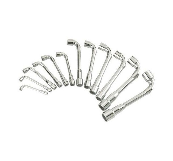 Jeu de 12 cles à pipe débouchées 6/12 pans 93SDJ12Z