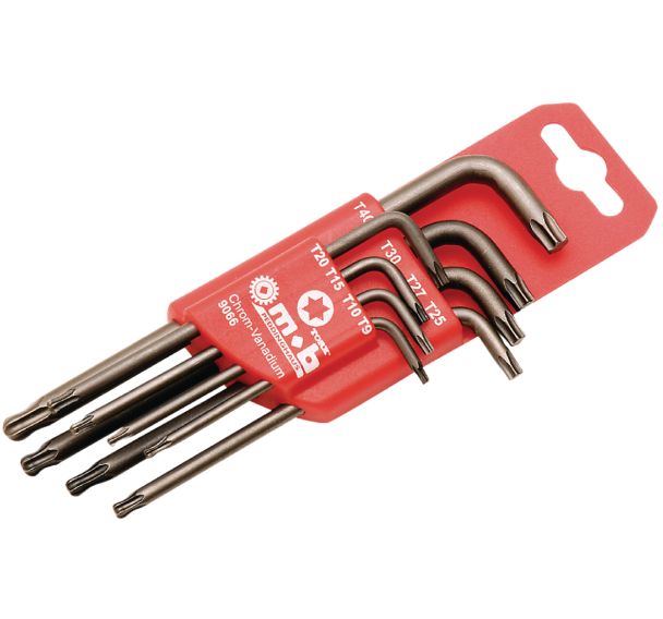 Jeu de 12 clés mâles Torx - Ref. : 9066010201