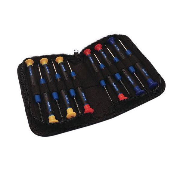 Jeu de 12 tournevis de précision - Manutan