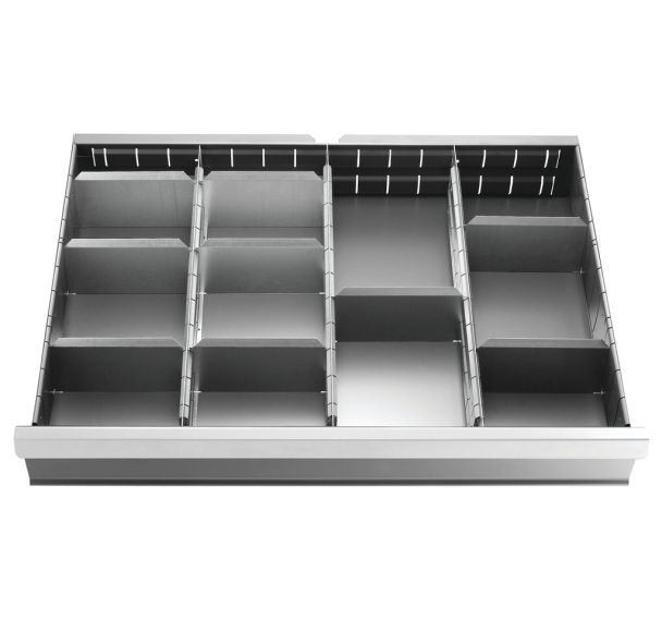 Jeu de 27 cloisons pour tiroir de 75 mm