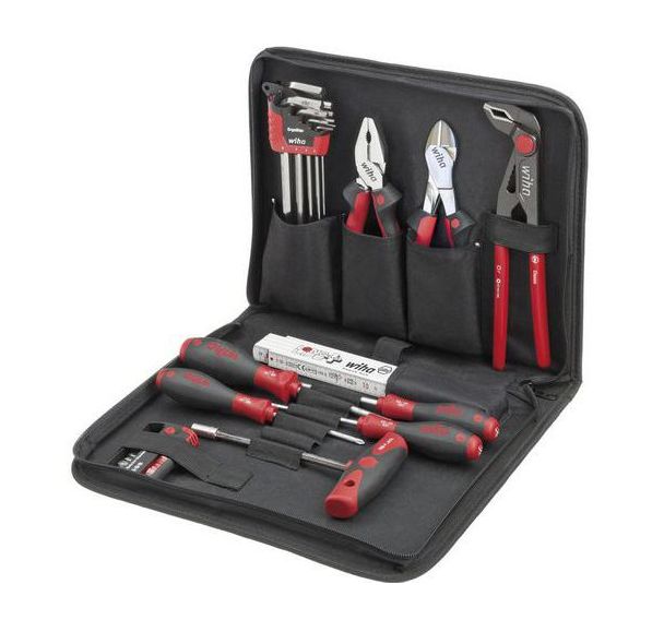 Jeu de 32 outils pour mécanicien en trousse