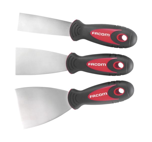 Jeu de 3 spatules souples Inox
