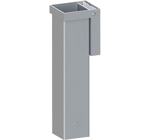 Jeu de 4 fourreaux avec couvercle encastré pour hand