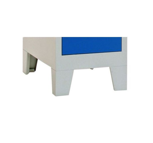 Jeu de 4 pieds pour armoires vestiaires - Sofame