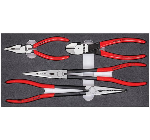 Jeu de 4 pinces ''Automobile'' - 00 20 01 V16 - Knipex