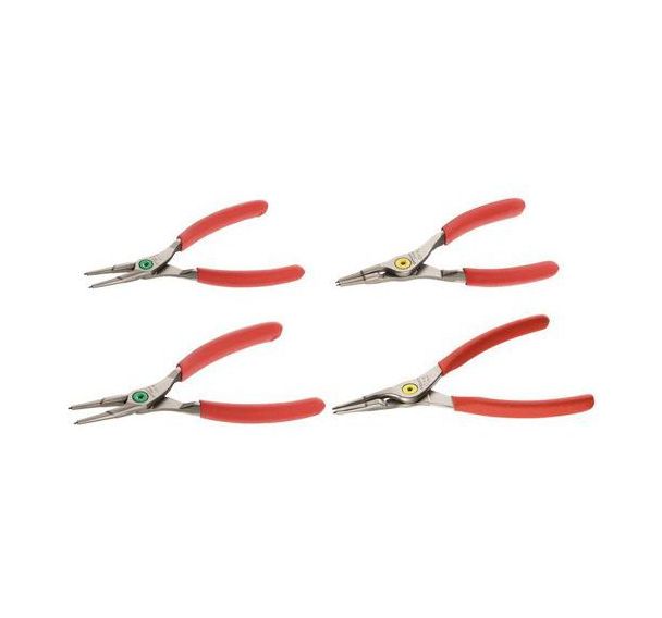 Jeu de 4 pinces pour Circlips® - Becs droits - Facom