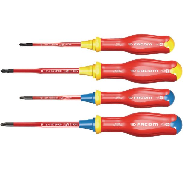 Jeu de 4 tournevis Protwist® Slim Bornéo