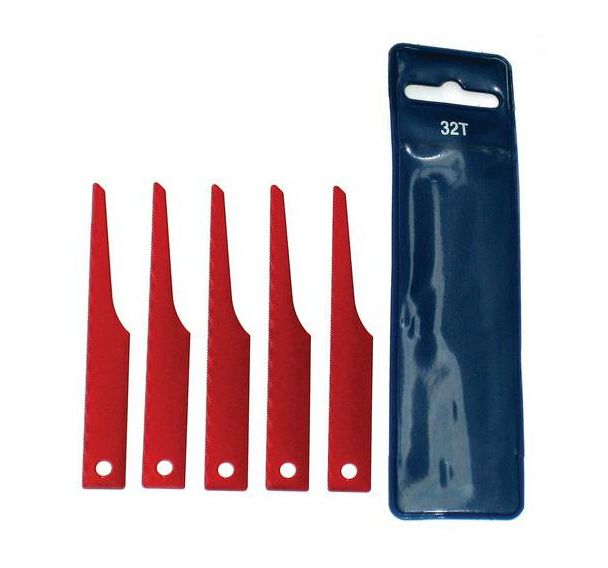 Jeu de 5 lame 13 dents / cm pour scie 1807