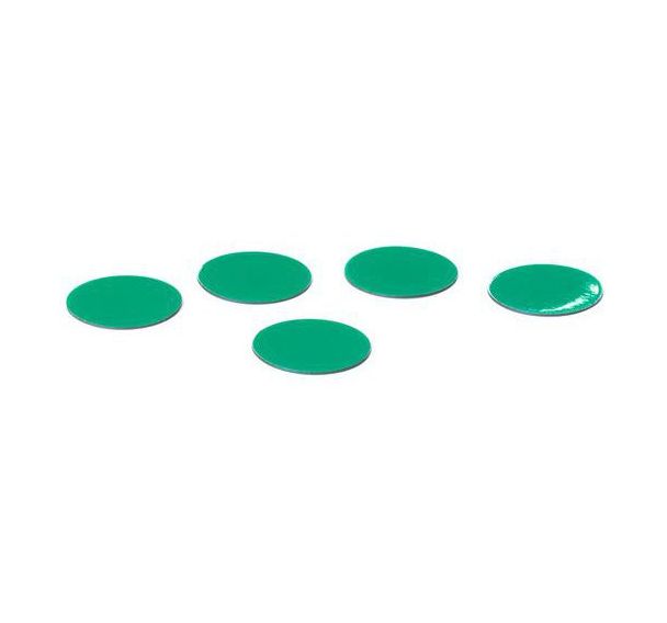 Jeu de 5 symboles de cercle vert - Smit Visual