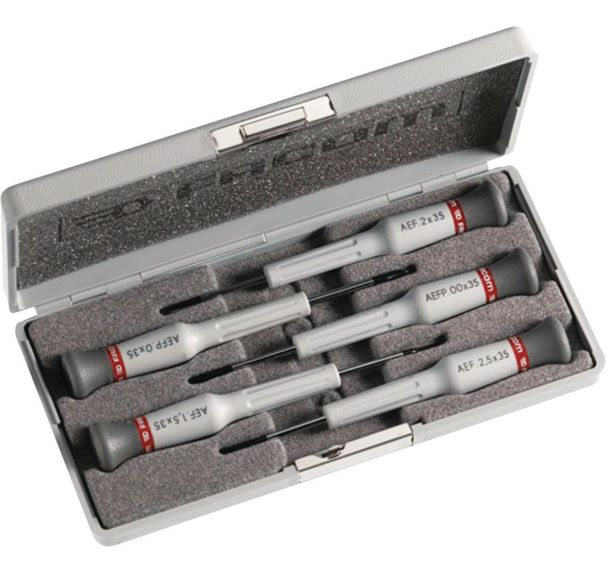 Jeu de 5 tournevis Micro-Tech® Fente - Phillips®