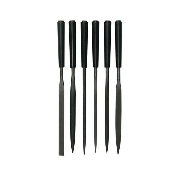 Jeu de 6 limes aiguille 150mm - Stanley